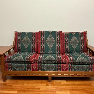 Vintage Kroehler Del Rey Flip Table Sofa