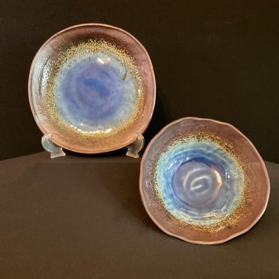Handmade Glazed Pottery Set