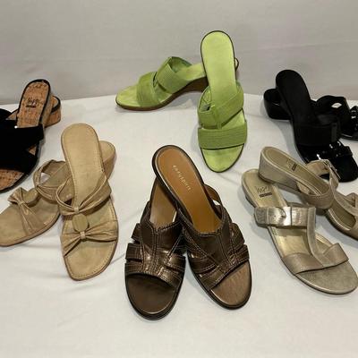 Italian Shoemaker, Easy Spirit, And Impo Casual Sandals Size 10