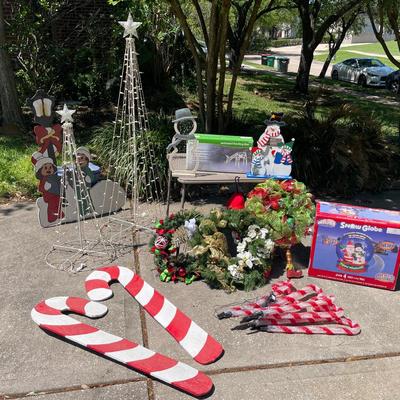 Winter Holiday / Christmas Yard Decorations   
