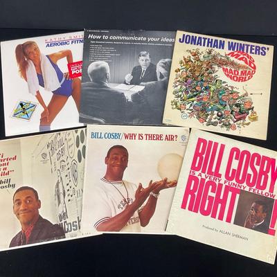 Vintage Comedy, Fitness And Educational Albums
