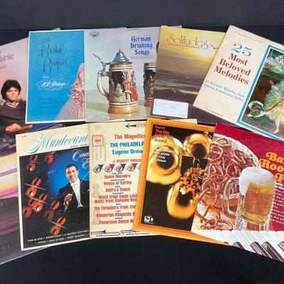 Variety Of Vintage Albums