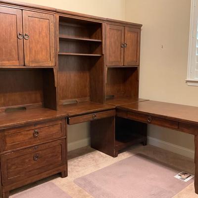 Dark Oak 4 Piece Mission Desk
