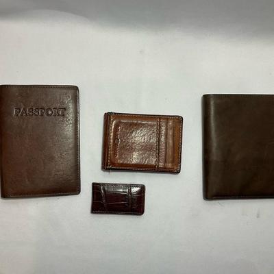 Johnston and Murphy Passport Holder And Other Leather 
