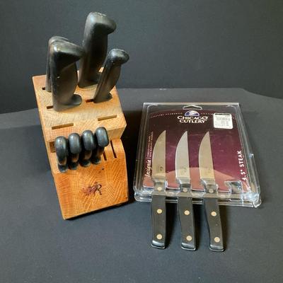 Henckels Knife Block With Knives, And More