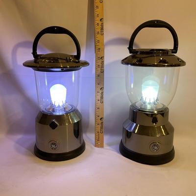 2 GE Battery Powered Lanterns