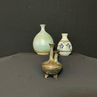 Kristen And Jyn Brooks Pottery Vases