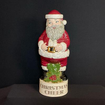 Vintage Santa Clause Ceramic Decanter