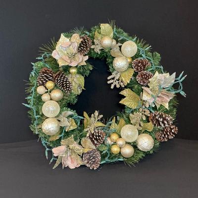 Large Holiday Wreath