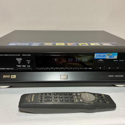 Panasonic 5-Disc DVD-CV36 DVD player