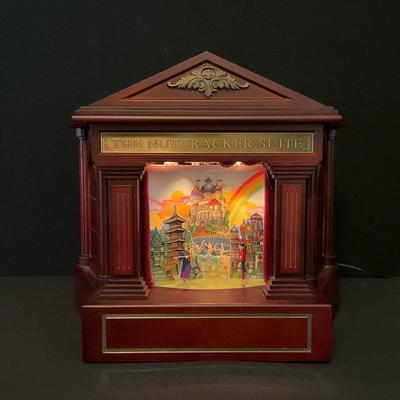 Mr. Christmas Nutcracker Suite Wooden Theatre