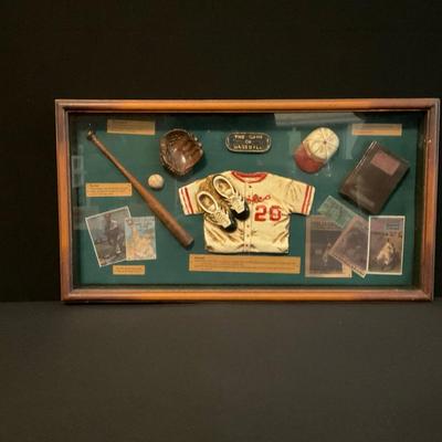 “The Game Of Baseball” Memorabilia Shadowbox