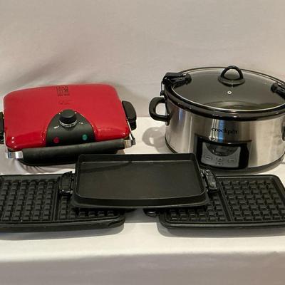 Crock Pot Brand Crock Pot And George Foreman Grill