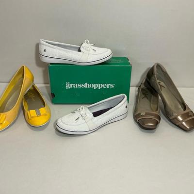 Anne Klein And Grasshoppers Summer Flats