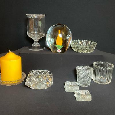 Beranek Paperweight, Glass Candle Holders And Decor
