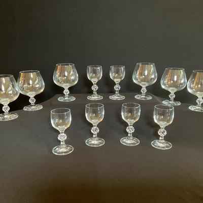 Vintage Claudia Bohemia Knob Cognac and Cordials