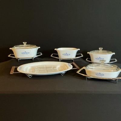 Corningware Cornflower Casserole Dishes And Servingware