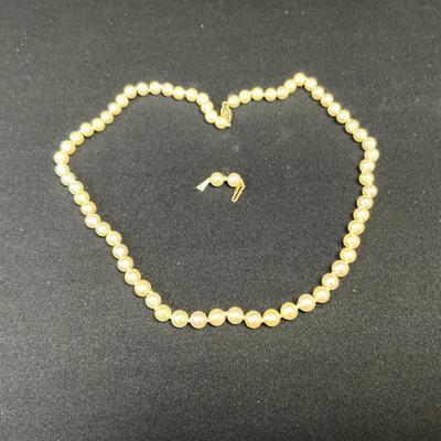 Pearl Necklace- 19 Inches
