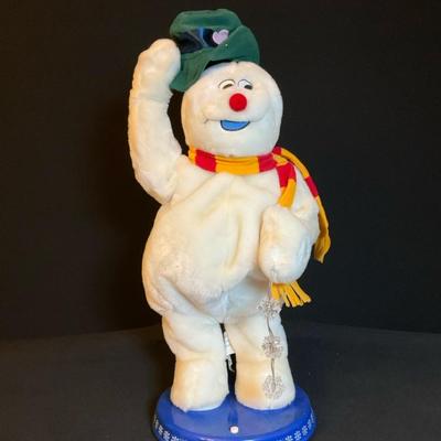 Vintage Frosty The Snowman Spinning Snowflake
