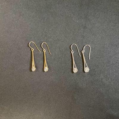 14K Gold JCM DQCZ Earrings