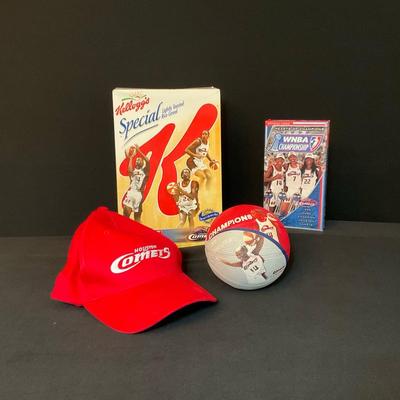 Houston Comets Championship Memorabilia 