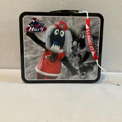 Houston Comets Metal Lunchbox & Woven Bracelet 