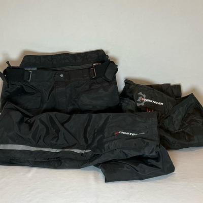 First Gear Motorcycle Women’s Black Pants , Size 18