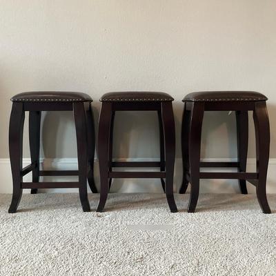 Studded Barstool Trio