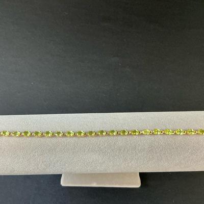 Gold Stone Bracelet