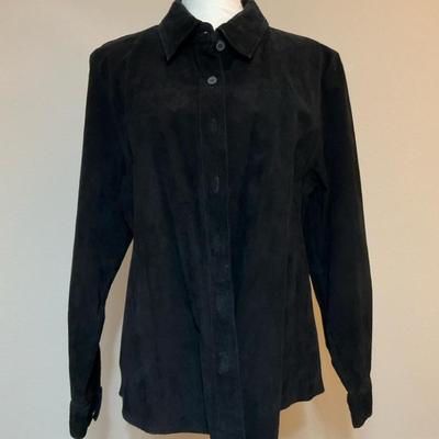 Women’s Suede Shirt, Size L