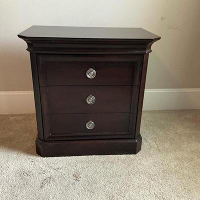 Lane Wooden 3-drawer Night Stand 