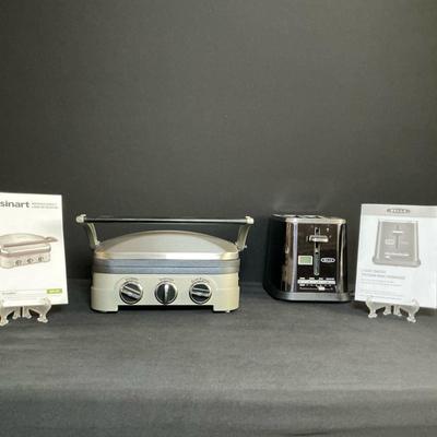 Cuisinart Griddler And Bella Toaster 