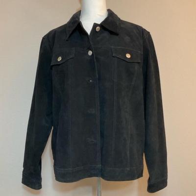 Black Suede Jacket, Size L