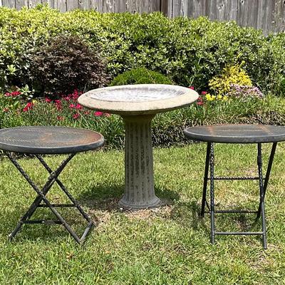 Bird Bath & Friends 