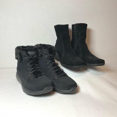 Sketchers Black Booties And More Women’s , Size 8
