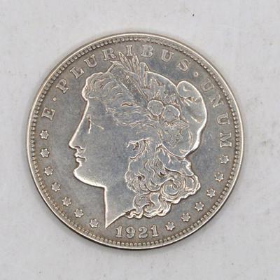 1921 Morgan Silver Dollar 