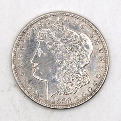 1921 Morgan Silver Dolalr 