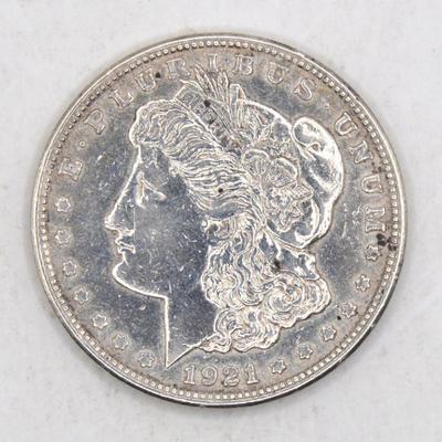 1921 Morgan Silver Dollar 