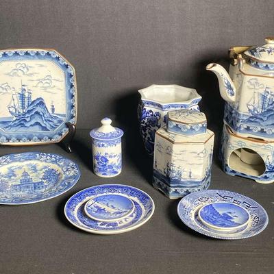 Porcelain Ware Blue And White