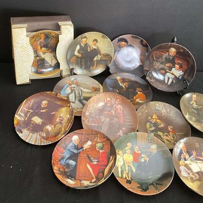 Norman Rockwell Collectors Plates