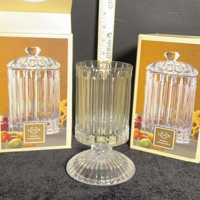 Lennox Crystal Covered Boxes