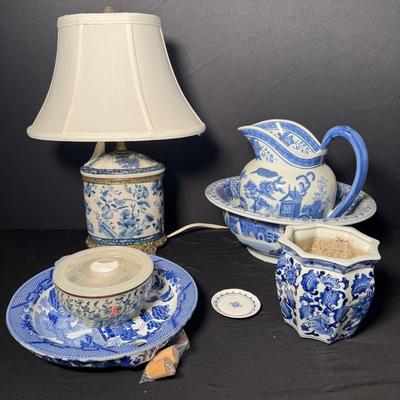 Blue And White Ceramic Decor
