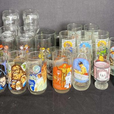 Vintage Promotional Glass - 1977 Burger King Starwars 