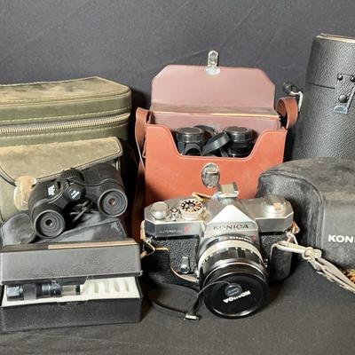 Vintage Vision - Camera and Binoculars