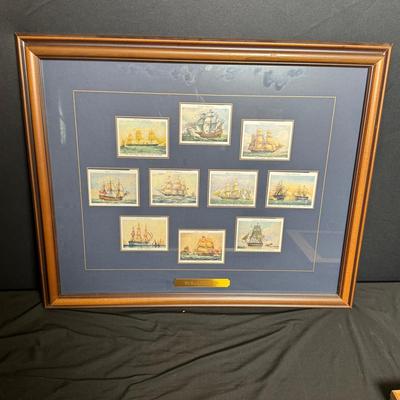 “Old Naval Prints 1936” Tobacco Cards