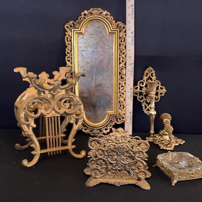 Gold Colored Home Decor