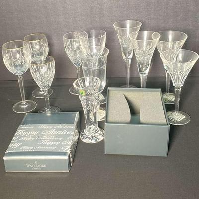 Waterford Stemmed Glasses 