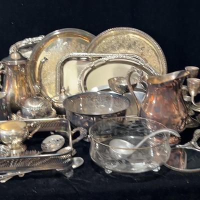 Weighted Sterling And Decorative Metal