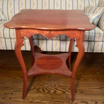 Two Tiered Vintage Table 