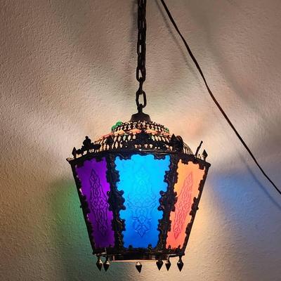 Brass Turkish Hanging Lamp